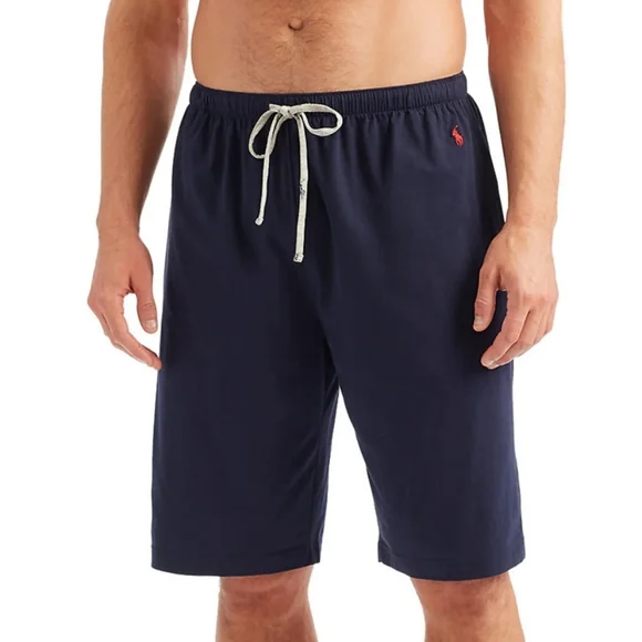 NWT Men's Ralph Lauren Polo Classic Fit Blue Pajama Shorts - Picture 5 of 8